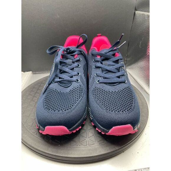 Lamincoa Women Air Running Shoes Athletic Sneakers Non Slip Blue Pink Size 7.5-8 - Picture 6 of 16